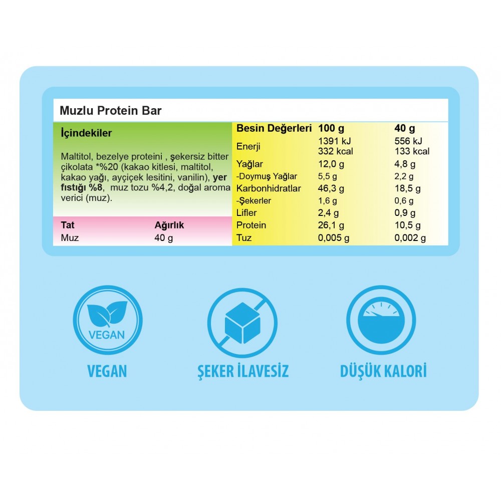 Ogilia Portakallı Yüksek Proteinli Bar 12'li