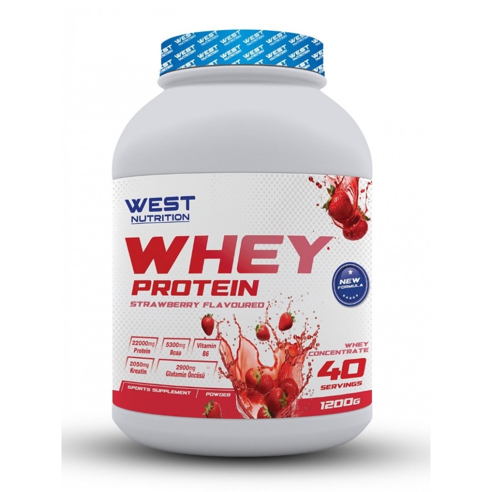 West Nutrition Whey Protein Tozu 1200 gr 40 Servis