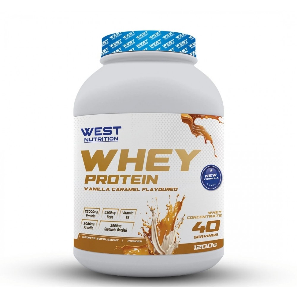 West Nutrition Whey Protein Tozu 1200 gr 40 Servis