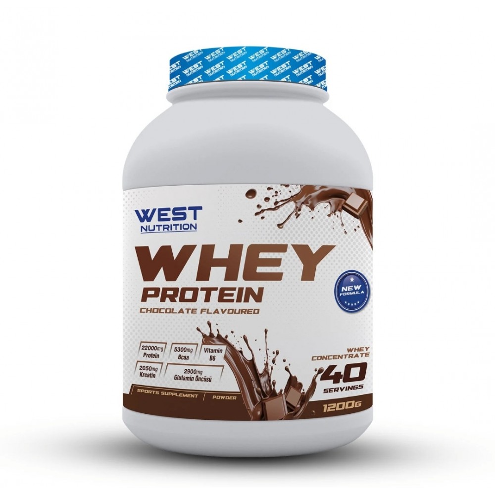 West Nutrition Whey Protein Tozu 1200 gr 40 Servis