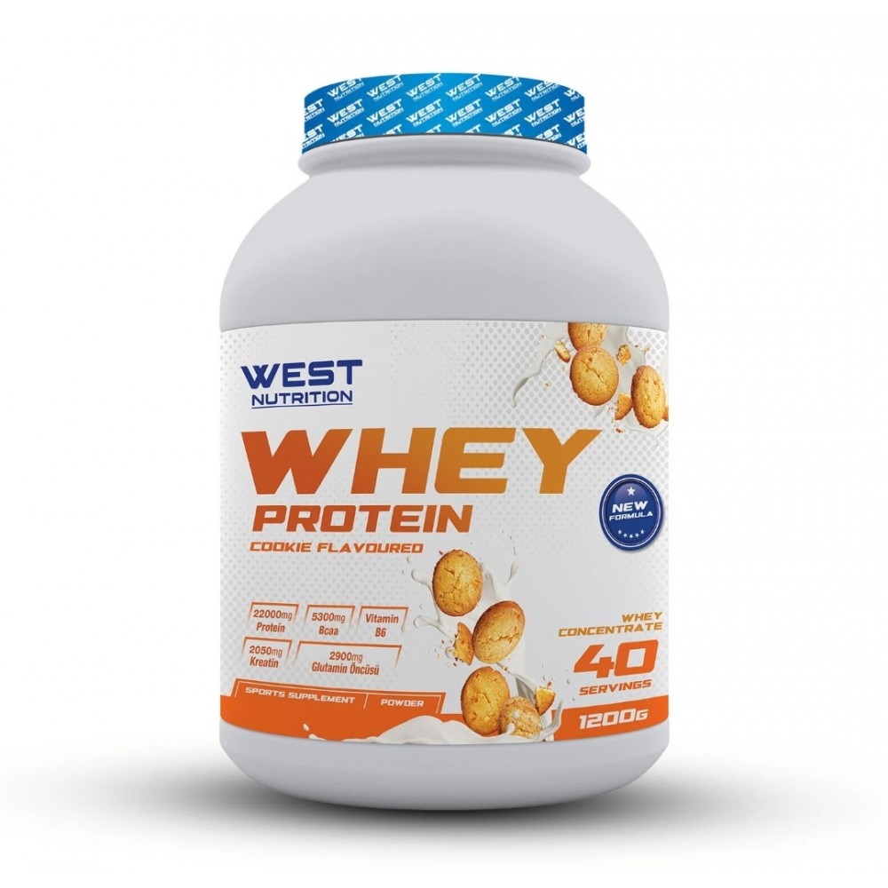 West Nutrition Whey Protein Tozu 1200 gr 40 Servis