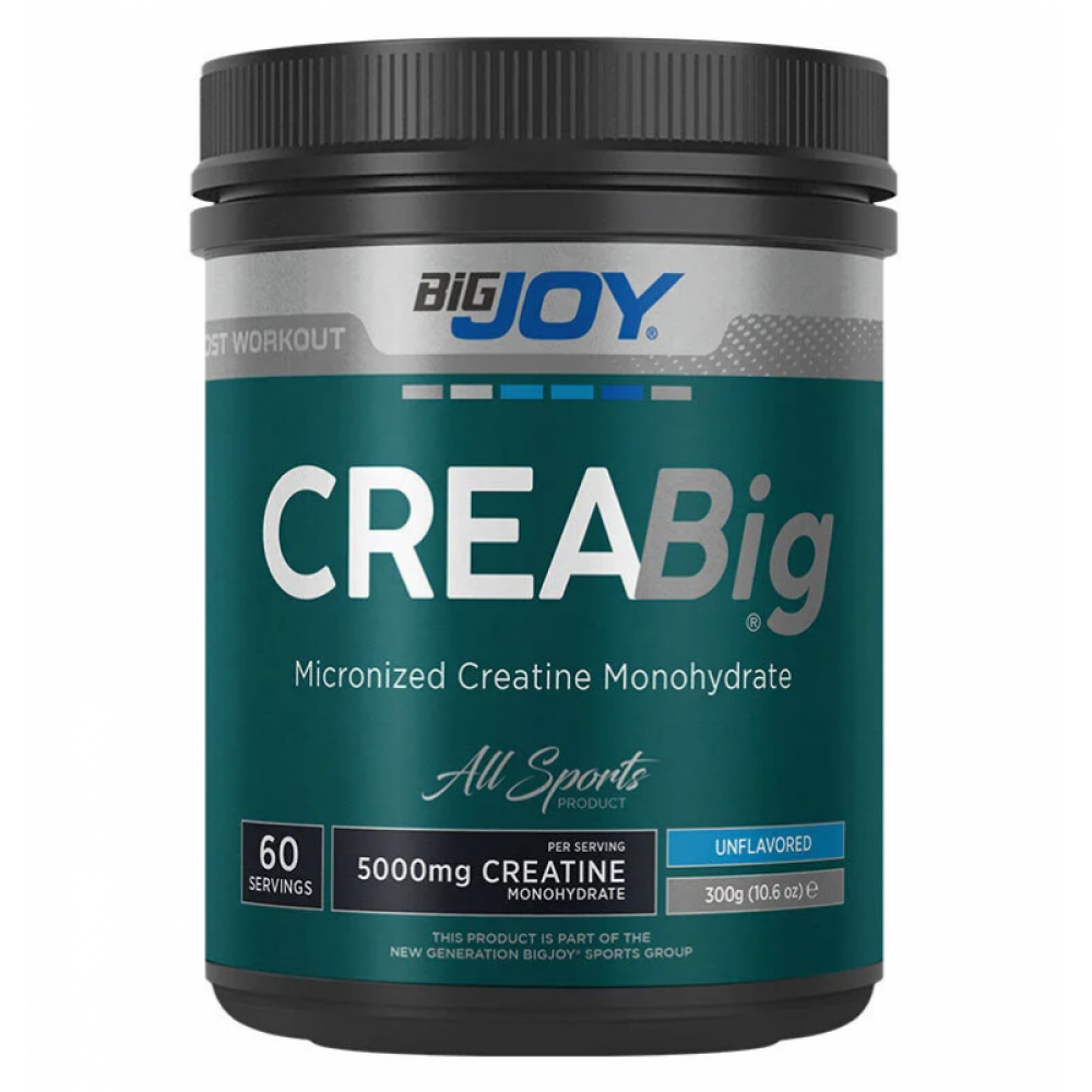 BİG JOY CREABİG MİCRONİZED CREATİNE POWDER 300 GR