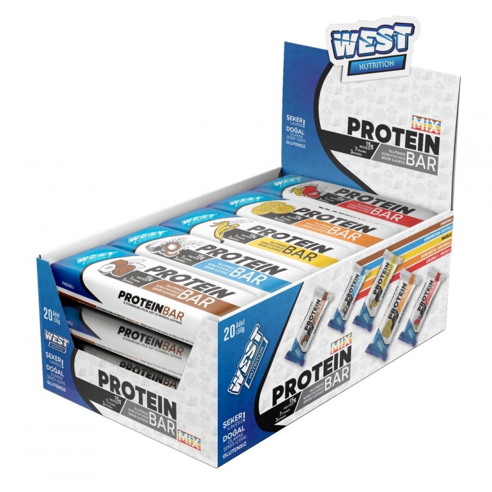 WEST PROTEİN BAR(50 GR) - 20 ADET