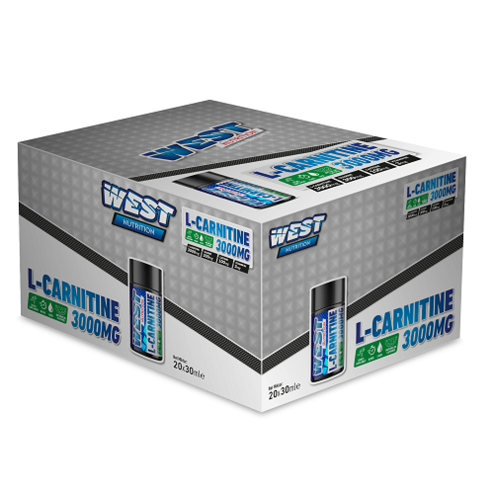 West Nutrition L-Carnitine 3000 Mg 20 Ampul